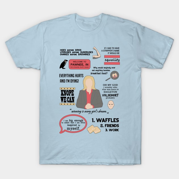 Knope Quotes T-Shirt by bctaskin